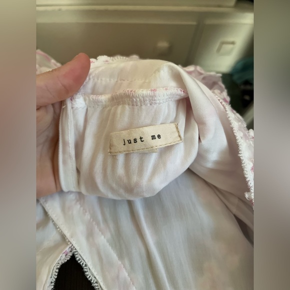 SOLD-Womens Just Me Maxi Floral Dress - Picture 5 of 6